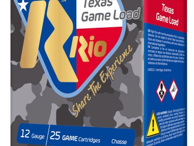 Rio Ammunition TGHV366TX Texas Game Load High Velocity 12Gauge 2.75″ 1 1/4oz 6Shot 25 Per Box/10 Case