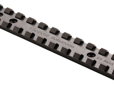 Tactical Solutions 1022SR15MOA 15 MOA Scope Rail for 10/22 Rifles  Black