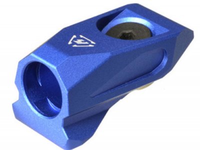 Strike Industries LINKAQDBLU Link Angled QD Mount Blue Aluminum