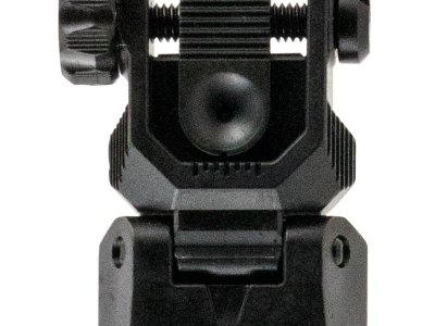 Kriss USA DARSBL00 Defiance Rear Flip-Up Black AR-15 Low Profile Steel