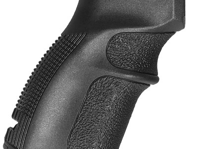 FAB Defense FXAG47B AG-47  Ergonomic Pistol Grip Fits AK-47/74/ AKS-74U Krinkov/ ATI Galil Fiberglass Reinforced Black Polymer