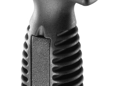 FAB Defense FXTAL4B TL-4 Tactical Vertical Foregrip Ergonomic & Ventilated w/Waterproof Anti Rattle Storage Compartment Black Fiberglass Reinforced Polymer