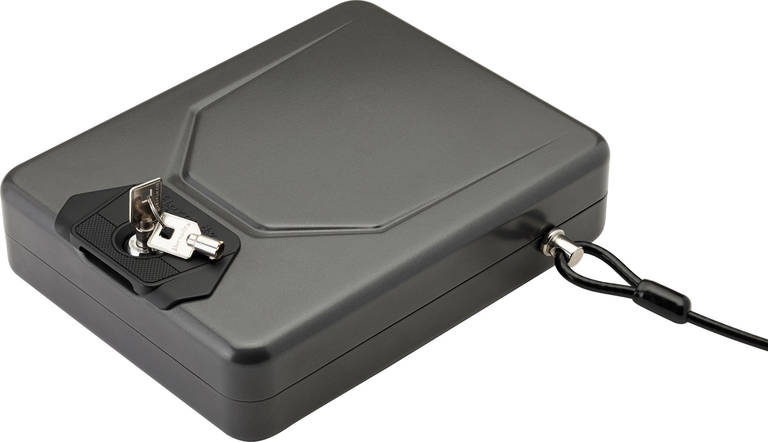 Hornady 98153 Alpha Elite Lock Box Key Entry Black Steel 10.25″ x 8″ x 2.75″
