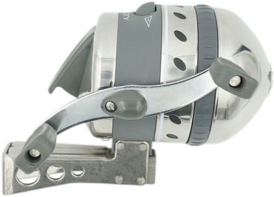 MUZZY BOWFISHING REEL XD PRO-B – SPIN STYLE PUSH BUTTON W/MOUNT