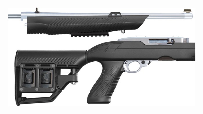 ADTAC RM-4 STOCK RUGER 10/22 – TAKE DOWN TACTICAL BLACK SYN