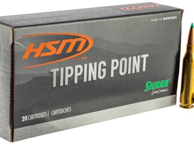 HSM 24321N Tipping Point  243 Win 90 gr Sierra GameChanger 20 Per Box/ 25 Case