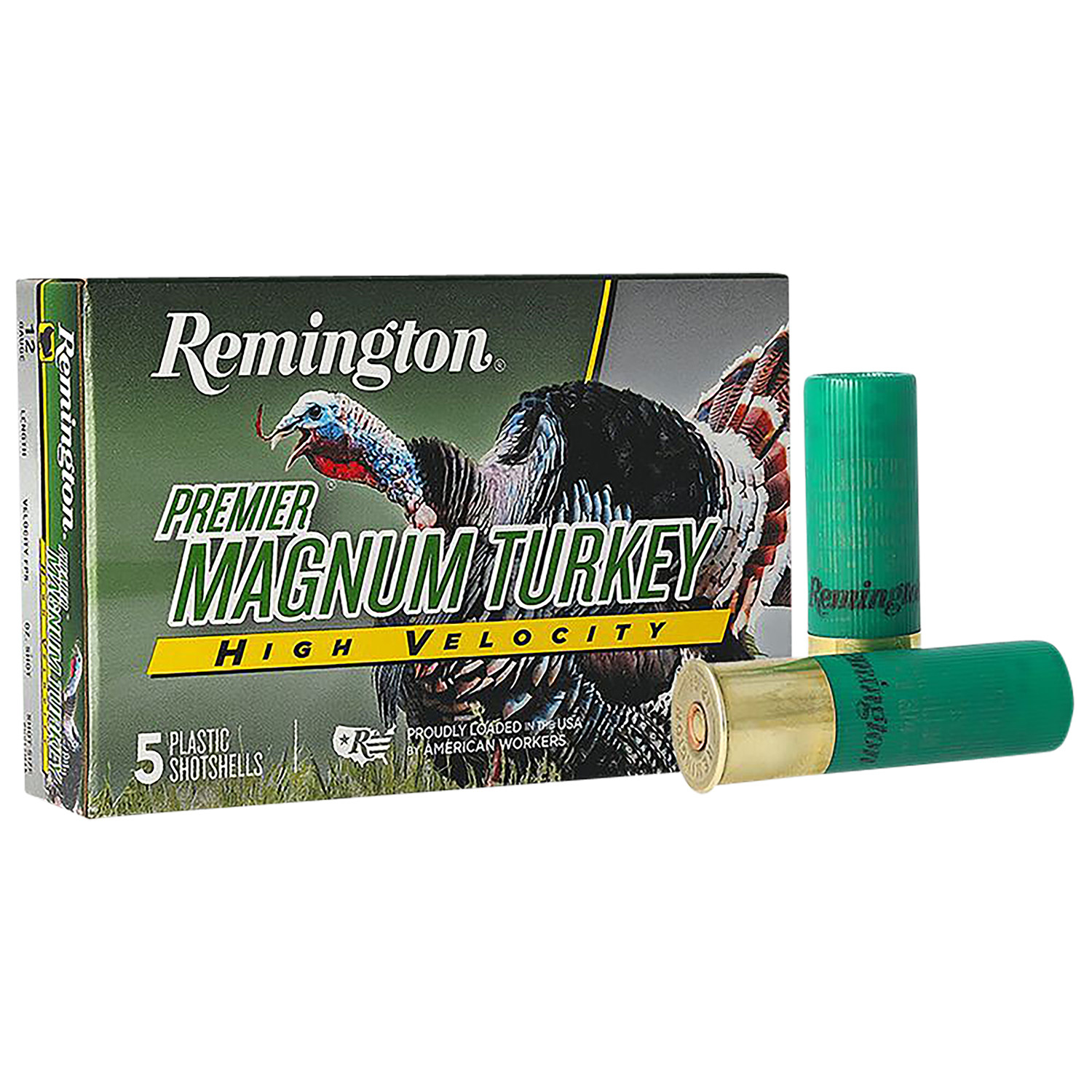Remington Ammunition 28041 Premier Magnum Turkey High Velocity 12 Gauge 3.50″ 2 oz 5 Shot 5 Per Box/ 20 Cs