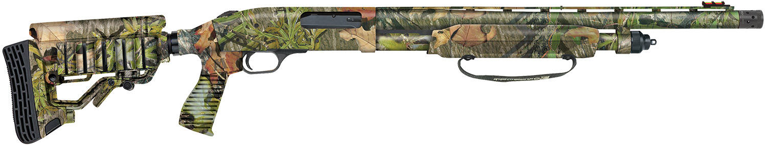 Mossberg 63102 835 Ulti-Mag 12 Gauge 3.5″ 5+1 20″ Vent Rib Overbored Barrel, Overall Mossy Oak Obsession, 6 Position Stock w/Side Saddle, Includes X-Factor Ported Turkey Choke, Fiber Optic Sight