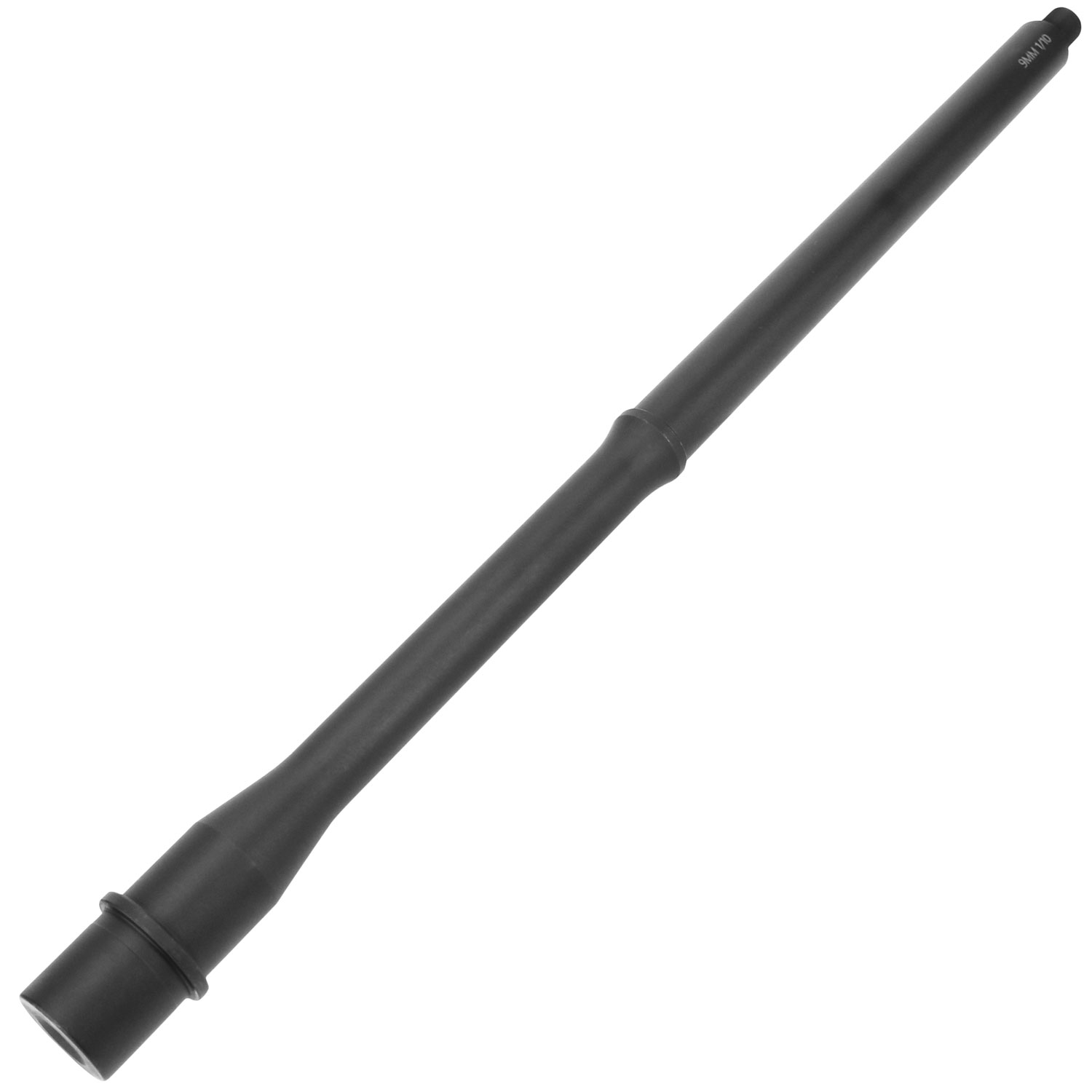 TacFire BAR9MM16BN AR Barrel  9mm NATO 16″ Black Nitride Finish 4150 Chrome Moly Vanadium Steel Material with Threading & 1:10″ Twist for AR-15