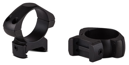 Konus 7401 Steel Rings  Matte Black 1″ Medium 0 MOA