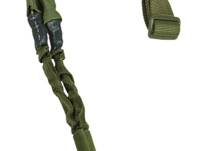 NcStar AARS1PG Single Point Sling  Green Nylon 44″-60″ OAL Adjustable Bungee