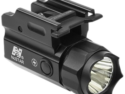 NcStar ACQPTF Compact Flashlight QR w/Strobe  Black 150 Lumens White Cree LED