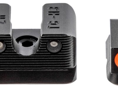 TruGlo TG231Z1C Tritium Pro  Black | Green Tritium Orange Outline Front Sight Green Tritium Rear Sight