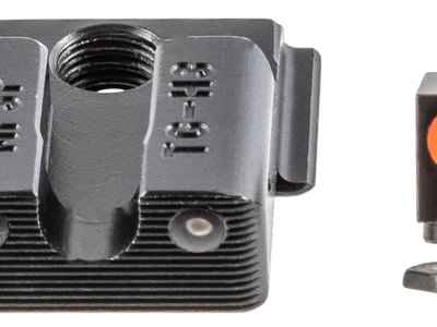 TruGlo TG231MP3C Tritium Pro  Black | Green Tritium Orange Outline Front Sight Green Tritium Rear Sight