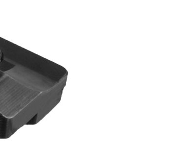 TruGlo TG132G1 Fiber-Optic Pro  Red/Fiber Optic Front Sight-Black/Blank Rear Sight Glock 17/17L/19/17X