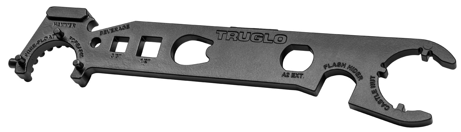 TruGlo TG973B Armorer’s Wrench Black Steel, AR Platform Firearm