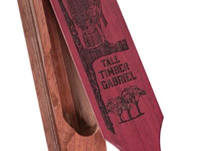 Primos 2915 Tall Timber Gabriel Box Call Attracts Turkeys Natural Wood