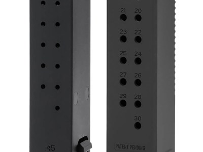 Kriss USA KVAMX2K90BL00 Mag-Ex2 Extension Kit Extended 9mm Luger 40rd Compatible w/Glock 17 Gen3-5 17rd Magazines Black Polymer