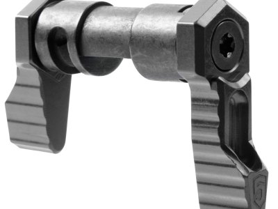 Phase 5 Weapon Systems SAFE90BLK Safety Selector 90 Degree AR-Platform Black Anodized Aluminum Ambidextrous
