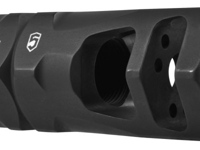 Phase 5 Weapon Systems FATMAN556 FATman Hex Brake Black Parkerized Steel with 1/2″-28 tpi Threads & 3″ OAL for 223 Rem, 5.56x45mm NATO AR-Platform