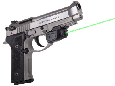 LaserMax GSLTNG Green Lightning Rail with GripSense  Black