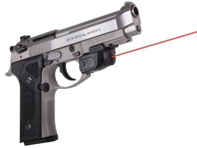LaserMax GSLTNR Red Lightning Rail with GripSense  Black