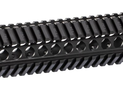 MIDWEST INDUSTRIES INC MICRT15 T-Series AR-15 6061 Aluminum Black Hard Coat Anodized 15″