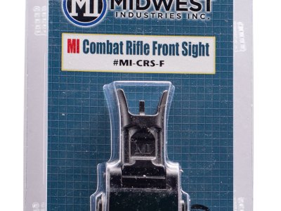 Midwest Industries MICRSF Combat Rifle Flip Front Sight  Black for AR-15, M16, M4