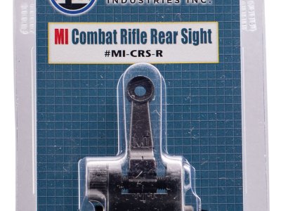 Midwest Industries MICRSR Combat Rifle Rear Flip Sight  Black for AR-15, M16, M4