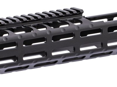 Midwest Industries MIMCXV125 Handguard  made of Aluminum with Black Anodized Finish & 12.50″ OAL for Sig MCX Virtus