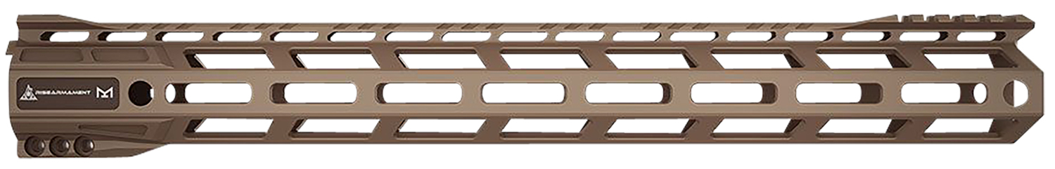 Rise Armament RA905135FDE RA-905 Handguard 13.50″ 6061-T6 Aluminum Flat Dark Earth Cerakote with M-LOK & Picatinny Rail for AR-15