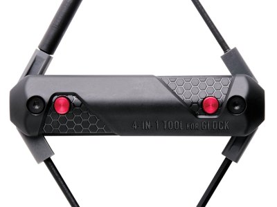 Real Avid AVGLOCK41 4-in-1  Black Handgun Tool Compatible w/Glock