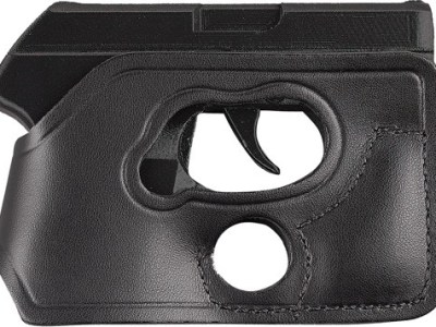 DESANTIS POCKET SHOT HOLSTER – AMBI LEATHER RUGER LCP BLACK