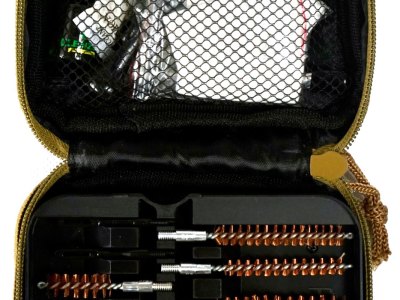 Clenzoil 2830 Field & Range Cleaning Kit Multi-Caliber Rifle/21 Pieces Tan