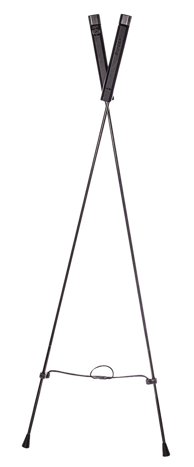 Swagger SWAGSTLITE Stalker Lite Shooting Stick Bipod Silver 21-36″ Aluminum