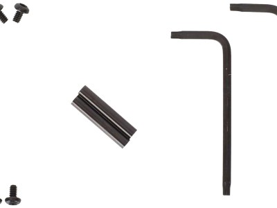 CMC Triggers 91401 Anti-Walk Pin Set  Small Black Anodized Steel AR-15