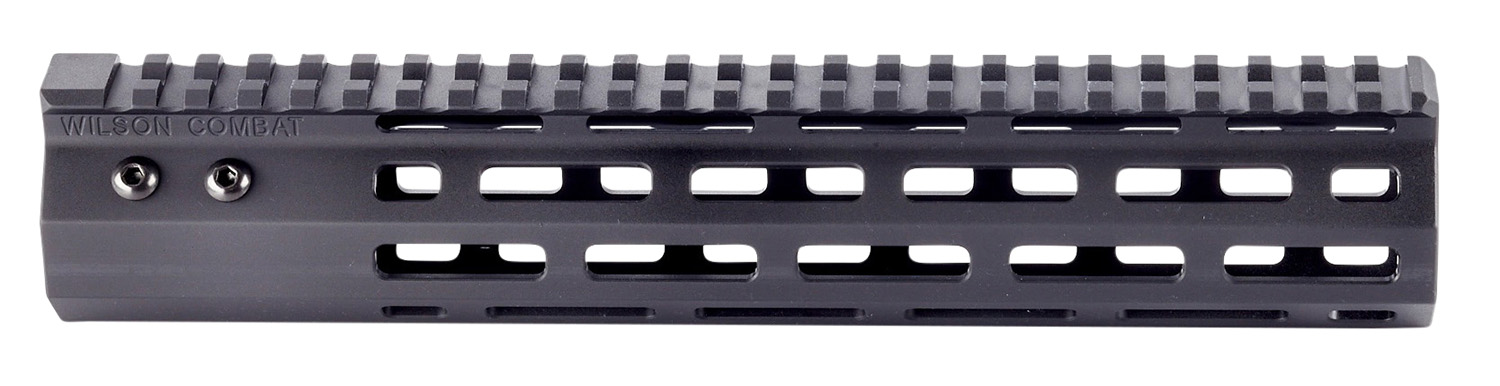 Wilson Combat TRMLOK10 M-LOK Rail  AR-15 Black Hardcoat Anodized 6005A-T5 Aluminum 10.40″ M-LOK