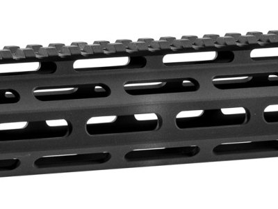 Wilson Combat TRMLOK12 M-LOK Rail  AR-15 Black Hardcoat Anodized 6005A-T5 Aluminum 12.60″ M-LOK