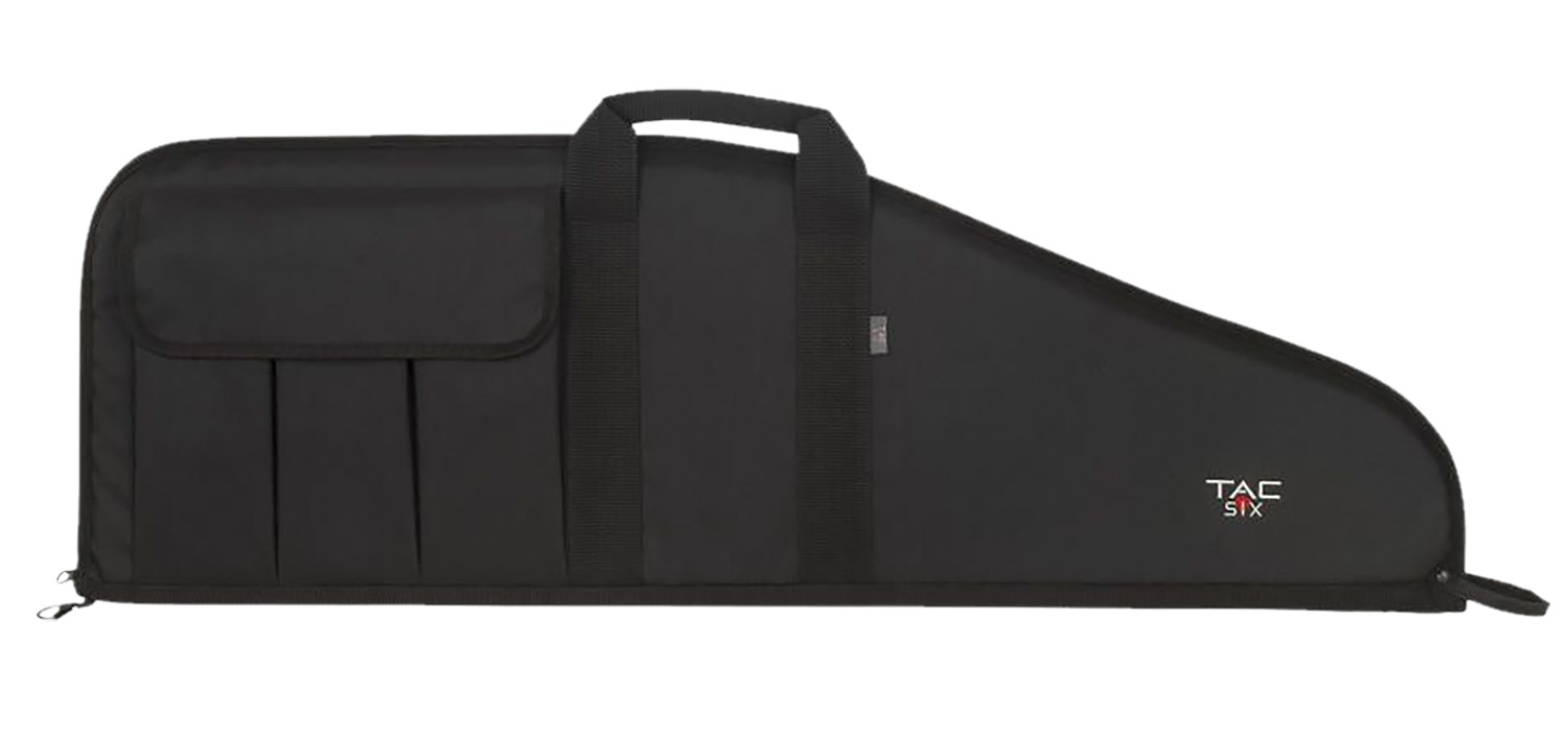 Tac Six 1080 Engage Tactical Rifle Case 38″ Black Endura w/ D-Ring & Foam Padding