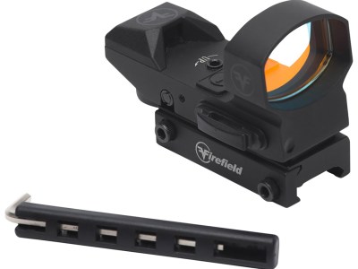 Firefield FF26022 Impact Reflex Matte Black 1x33mm, 3 MOA/5 MOA Illuminated Red Dot Reticle, Picatinny/Weaver Mount