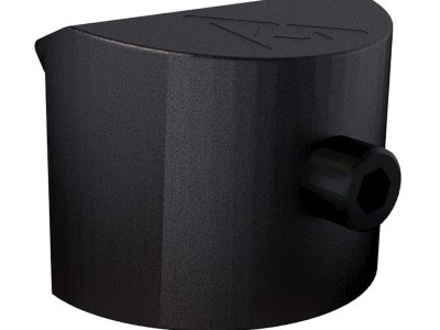 Rival Arms RA75G101A Grip Plug  Compatible w/ Glock Gen3 (except 36/42/43), Black Aluminum