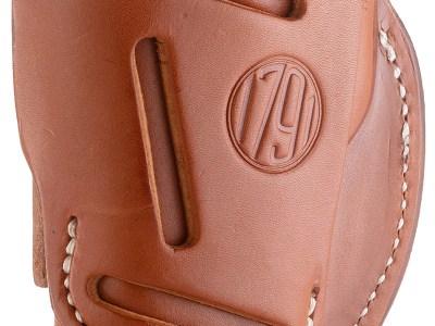 1791 Gunleather 4WH1CBRR 4-Way  IWB/OWB 01 Classic Brown Leather Belt Clip Fits 3-4″ Barrel 1911