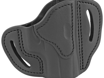 1791 Gunleather BHCSBLR BHC  OWB Size C Stealth Black Leather Belt Slide Compatible w/Glock 43/Sig P365/Walther PPK Right Hand