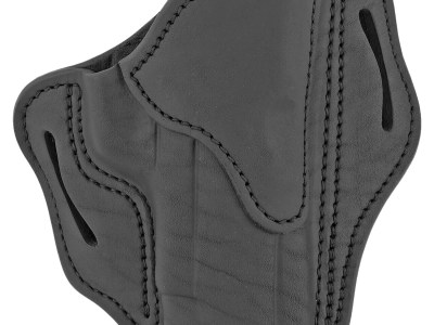 1791 Gunleather BH23SBLR BH2.3  OWB Size 2.3 Stealth Black Leather Belt Slide Compatible w/Glock 17/Sig P226/HK VP9 Right Hand