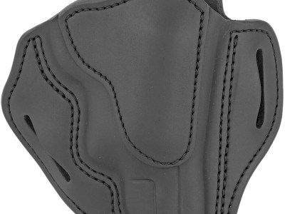 1791 Gunleather RVH3SBLR RVH3  OWB Size 03 Stealth Black Leather Belt Slide/S&W Governor Right Hand