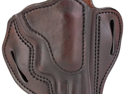 1791 Gunleather RVH3SBRR RVH3  OWB Size 03 Signature Brown Leather Belt Slide Fits S&W Governor Right Hand