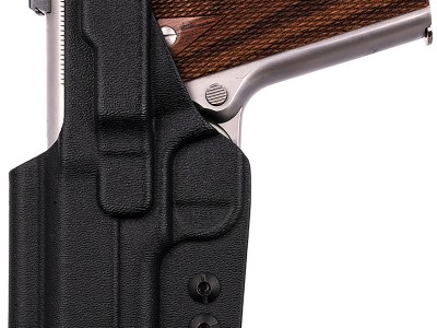 1791 Gunleather TACIWB1911BLKR Tactical Kydex  IWB Black Kydex Belt Clip Fits 1911 Government