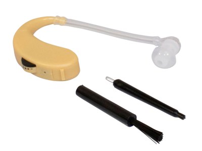 Walker’s GWPUE1001 Ultra Ear BTE Hearing Enhancer Plastic 105 dB Behind the Ear Natural