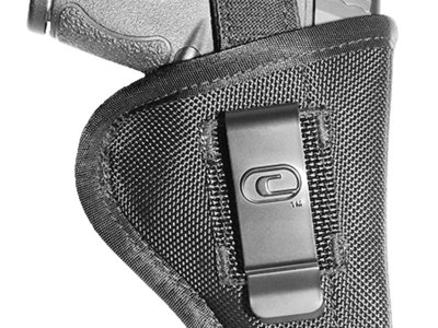 Crossfire Shooting Gear CRFTUSA1M1 The Undercover  IWB/OWB Size 01 Black Ballistic Nylon Belt Clip Fits Micro 1-1.50″ Barrel Ambidextrous