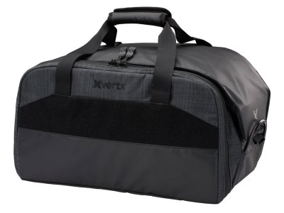 Vertx VTX5026HBK/GBK COF Heavy Range Bag Heather Black with Galaxy Black Accents Nylon with Removable 6-Pack Mag Holder, Rubber Feet & Lockable Zippers